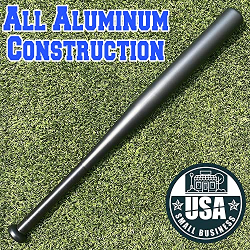 KOTIONOK Aluminum Baseball Bat - 28-30 Inch 35 Oz - Softball, Batting Practice, Pickup Games - Metal Tball Bat - color: Matte Black