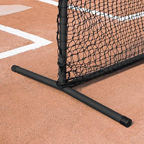 FORTRESS Steel Baseball Sock Net Screen | 7ft x 7ft Pro Quality Pitching & Hitting Net | Ultimate Durability