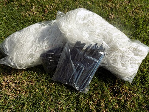Premier 12 X 6 Ft. AYSO Youth Regulation Size Soccer Goal w/Weatherproof 4mm Net. 50MM Diameter Powder Coated/Corrosion Resistant Frame. 12x6 Foot Practice Aid. ONE Year Warranty!