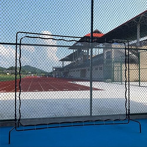 Tennis Rebounder Net 9.5 x 7Ft for Backyard Training | Tennis/Sports Ball/Pickleball Practice Wall | Outdoor Tennis Backboard Net for Court