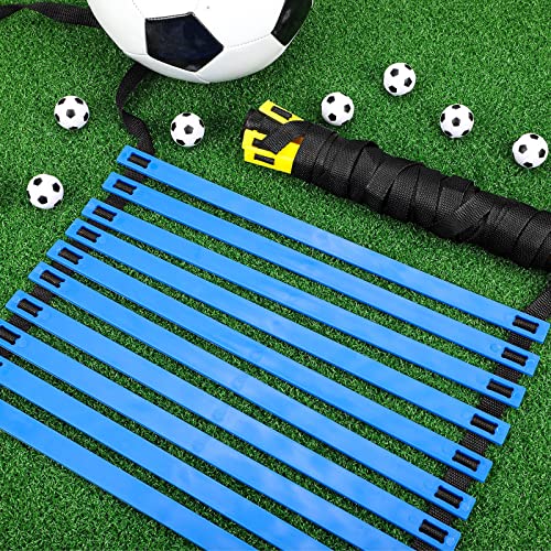 Sosation Agility Ladder 20 Feet Adjustable Rungs Speed Training Exercise Ladders with Carry Bag for Kids and Adults Soccer Football Boxing Footwork Sports Speed Agility Training
