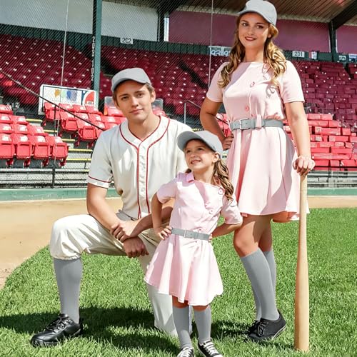 XZQTIVE Baseball Softball Socks and Baseball Softball Belt Combo Set Knee-High Soccer Socks for Kids Youth Adult - color: Gray, size: Adult