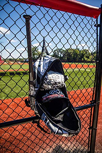 Rawlings | REMIX Backpack Equipment Bag | T-Ball & Youth Baseball / Softball | Black - color: Black, size: Youth