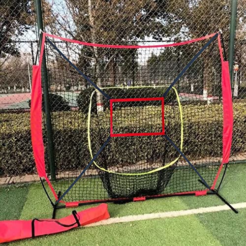 Strike Zone Target for Baseball Softball net, Throwing Pitching Hitting Batting Catching Practice Target, Pitcher Accuracy Training Aids