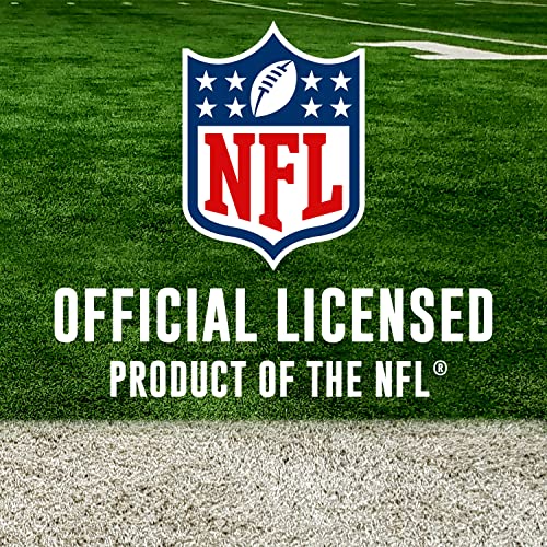 Franklin Sports NFL Mini Football Toss Target Game - NFL Door Jam Football Over the Door Target + (4) Mini Balls Set - 3 Hole Throwing Game for All Ages - Practice Passing + Aim