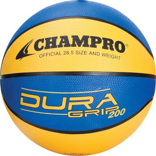 Champro Rubber Basketball - color: Royal/Gold