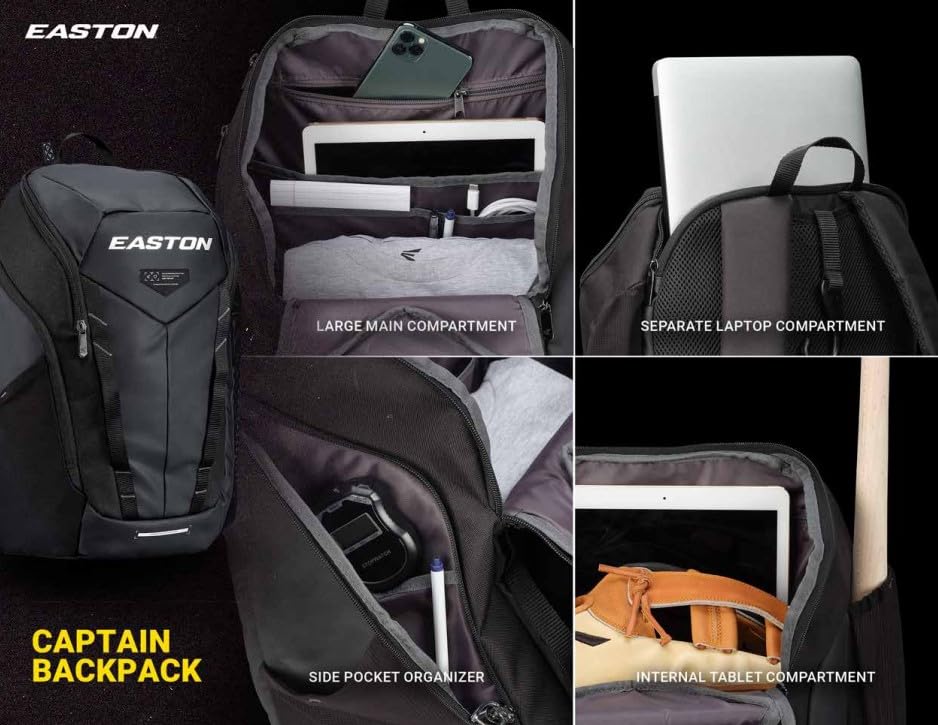 Easton | CAPTAIN Utility Backpack | Black