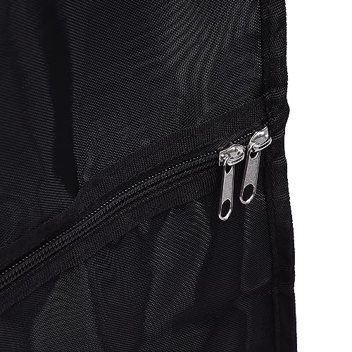 Door Sports Equipment Storage Organizer Bag Premium Durable Hanging Ball Toy Organizer for Soccer Basketball Football Volleyball Tennis Gear Enthusiasts Nylon Mesh Oxford Cloth