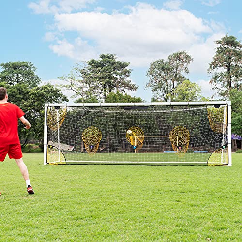 Soccer Goal Target Net with Highlighted Scoring Zones