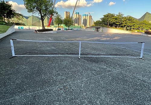 Pickleball Nets, 22 FT Regulation Size Portable Outdoor Picklenet Tennis Net with Carrying Bag for Driveway Backyards