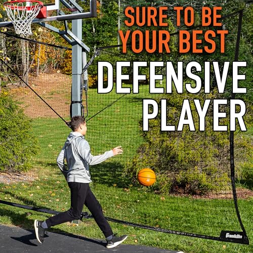 Franklin SportsBasketball Pass Back Rebounder - color: Black, size: 14' X 8'