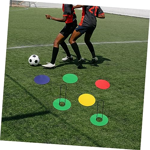 ABOOFAN Soccer Cone Marker Tray Holder Portable Storage Stand for Agility Training Lightweight Design for Easy Carrying for Football Fields and Sports Parks