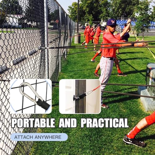 Davllin Baseball Softball Resistance Training Bands - Pitching Trainer and Arm Trainer for Pitching Arm Strength Throwing Warm up Stretching - style: 8-in-1-Ultimate