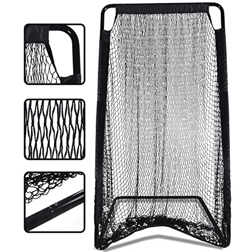 Kapler Football Practice Kicking Net for Kicker 81’’x 41’’Football Field Goal Kicking Cage for Youth Punting Backyard Outdoor Use Indoor Football Net Equipment Easy Setup