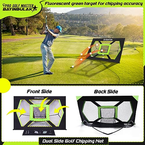 Golf Chipping Practice Net Backyard Driving Golf Accessories for Men Gift, 1 Pack - style: Classic Golf Net