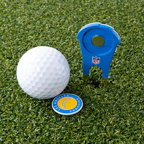Team Golf NFL Los Angeles Chargers Shaped Divot Tool