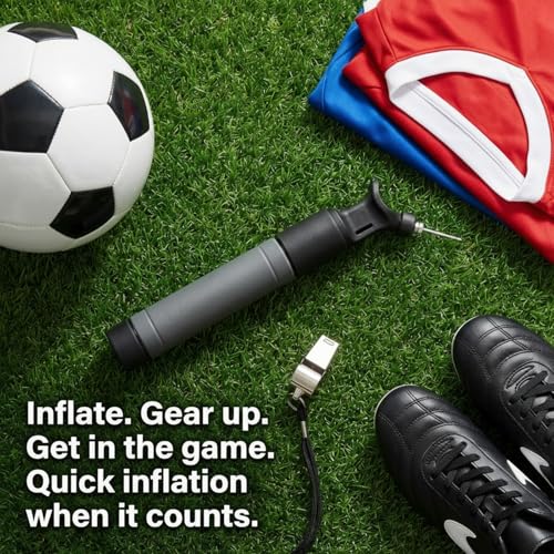 Air Pump for Sport Balls,Soccer Pump,Basketball air Pump,Football Pump,Sports Excercise Ball Pump for vollyball with Needles 6PC