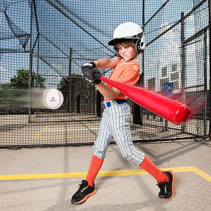 PACKGOUT Soft Foam Baseballs for Kids & Teenagers - Practice & Replacement Balls