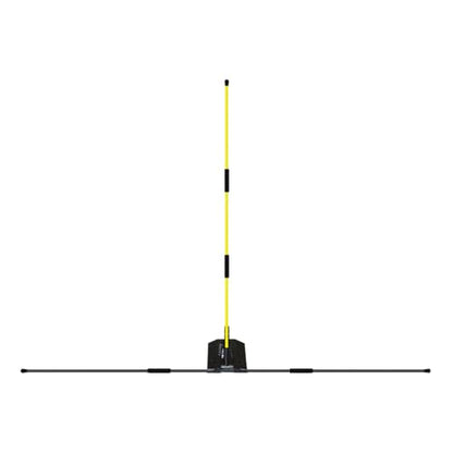 Golf Alignment Sticks - Adjustable Swing Rod Trainer, Ggolff Practice Aid, Lightweight Training Rods | Indoor Chipping Hitting, Backyard Home Golf Drills - color: Yellow
