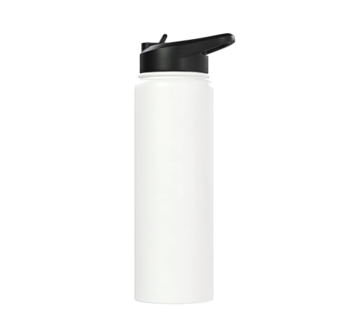 Funny Pickleball Improves Memory - Sarcastic Dinking Court Stainless Steel Insulated Water Bottle - color: White