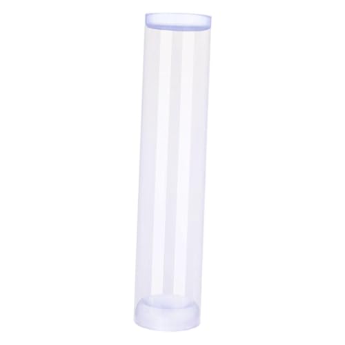 kowaku Shuttlecock Storage Tube Transparent Durability Accessories Portable Reusable Badminton Ball Holder Badminton Ball Organizer - size: Large