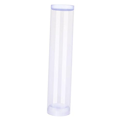 kowaku Shuttlecock Storage Tube Transparent Durability Accessories Portable Reusable Badminton Ball Holder Badminton Ball Organizer - size: Large