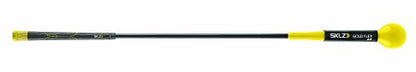 SKLZ Golf Swing Trainer and Warm Up Tool- Essential Golf Accessories for Golfers, Increase Swing Speed, Distance, Balance and Grip Strength - style: Gold Flex 40" Swing Trainer