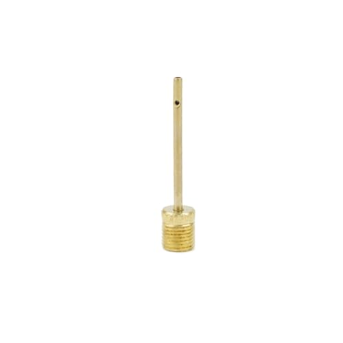3 Pack Pump Inflating Needles,No Break Heavy Duty Air Pump Needles for Balls, Stainless Steel Body，Gold