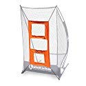 Bownet Snap Zone Accessory Net for Solo Kicker – Adjustable Football Target Attachment with 3 Nylon Snap Zones, Compatible with Bownet Solo Kicker Net, Portable Training Gear for Throwing and Kicking