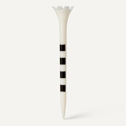 Amazon Basics Golf Tees with Height Marker System- Recycled Plastic Tees with 4-Prong Head - Golf Course Accessories - White - 100 Pack - size: 3 1/4"