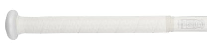Mizuno Finch Youth Tee Ball Softball Bat (-13) | Youth - Girls Aluminum Fast Pitch BAT | White-Iridescent | 12OZ - size: 25"