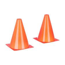 2 Pack Small Agility Soccer Training Cones for Kids