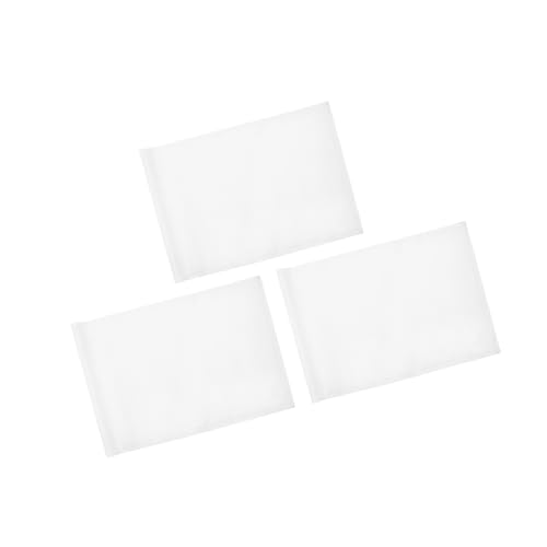 KINGTOP Standard Golf Flags with Tube Inserted, All 20" L x 14" H, Practice Putting Green Flag for Yard, Tournament Course, 420D Nylon PGA Regulation Chipping Pin Flag - color: 20x14 Inch- Blank White- 3pk