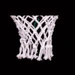 Indoor Basketball Nets (Pair) – Heavy-Duty Woven Material for Standard Hoops – Durable Net Replacement for Gym, Court, or Training Use - size: 10mm
