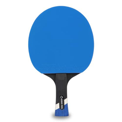 Professional Ping Pong Paddles-Lightweight Carbon Fiber Table Tennis Rackets with 7-Ply Blade, 2.0mm Premium Sponge, ITTF Approved Rubber - for Tournament-Level Performance Table Tennis Paddles - style: Blue(1-Pack)