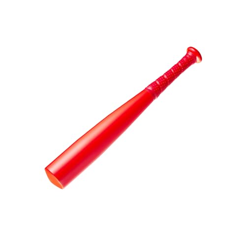Baseball Bat, Aluminum One Hand 17-Inch Training Bat, Softball Bat, Home/Car/Self Defense, Batting Practice, Aluminum Bat, Truck Tire Checker Bat - color: Neon Red