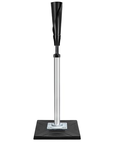 Zdgao Portable Batting Tee for Baseball/Softball, Height Adjustment 25"- 46" Baseball Tee with Removable Rubber Top and Premium Base for All Ages Training and Practice - style: 25"-37" Height Adjustable