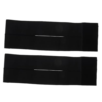 ibasenice 2pcs Baseball Glove Wrapping Strap Elastic Glove Lacing Hook and Loop Comfortable Fit for Softball