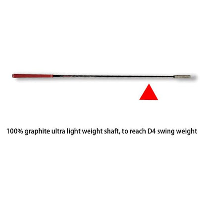 Golf Swing Speed Trainer Golf Training Aid and Correction for Strength Golf Warm-up Stick Tempo Flexibility Training Club, with 3 Different Weights