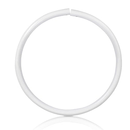 Pool Basketball Rim Replacement for Poolmaster Splashback, Pool Basketball Hoop Rebounder Game Outdoor, PVC Replacement Basketball Backboard White Ring for Poolside