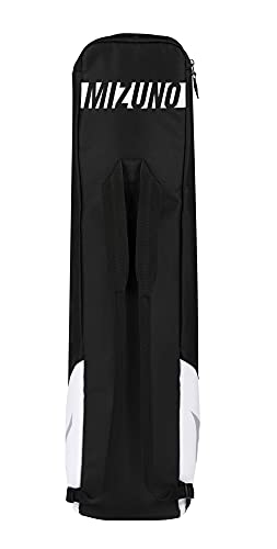 Mizuno Youth Stick Bag | Youth Baseball and Youth Softball Bag | Holds 2 Bats | J Hook for Fence Hanging | Carry as Tote or Backpack | Large Main Compartment