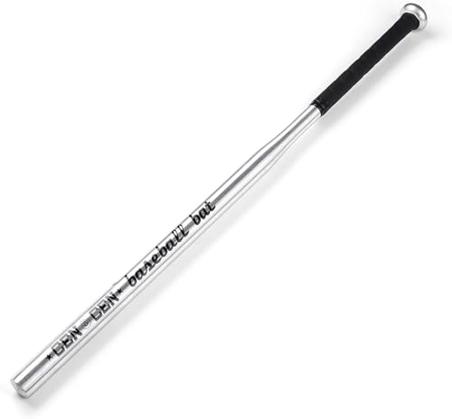 Baseball Bat, Baseball Bat Used for Baseball, Alloy Steel, with Carrying Bag, Home/Car/Self Defense, Batting Practice - color: ‎Silver