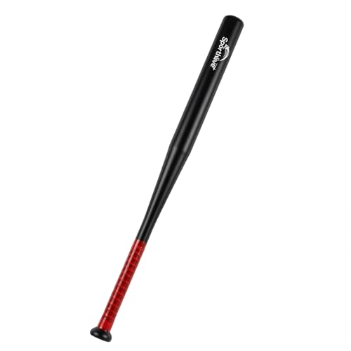 Sporthiive Alloy Steel Baseball Bat 25-32 Inches | Versatile for Softball, Batting Practice, Pickup Games | Home Defense & Self-Protection Tool