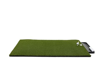 Dura-Pro Premium Turf Indoor/Outdoor Golf Mat. Bonus Tray + 3 Tees - style: Commercial 3'x5'-30mm Thickness