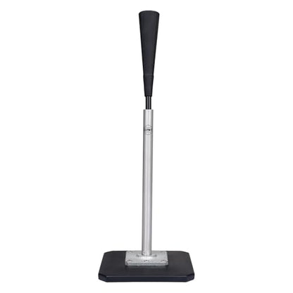 Portable Baseball Tee, Batting Tee for Baseball/Softball, Adjustable Height, Tee Ball Stand with Weighted Base, Flexible Rubber Top, Hitting Tee for Kid/Youth/Adult, Easy Assembly - size: Height 25" to 37"