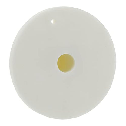 E-outstanding 5pcs Rubber Golf Tee Set 38mm Rubber Golf Tee Holder White 38mm for Practice Driving Range Mats