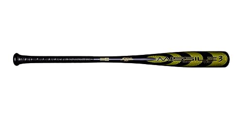 Stinger Missile 3 BBCOR Baseball Bat - 3 Drop - 2 5/8" Barrel - Drop 3 Baseball Bat for Middle School, High School, College - size: 32” 29oz