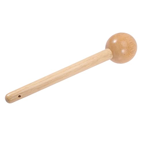 INOOMP 2pcs Mallet Wooden Accessories in Baseball Kids Mallets Portable Round Mini Glove Mitt Softball Breakin Headed Your Shaping Toy Accessory Pocket Shaper Breaking