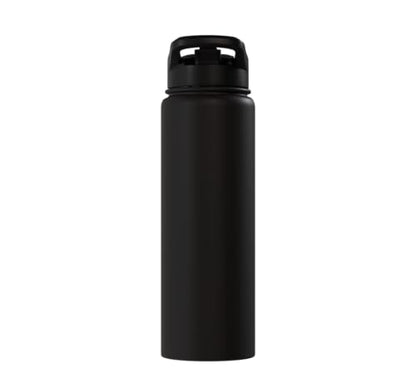 Pickleball: Dinking Buddy Stainless Steel Insulated Water Bottle - color: Black