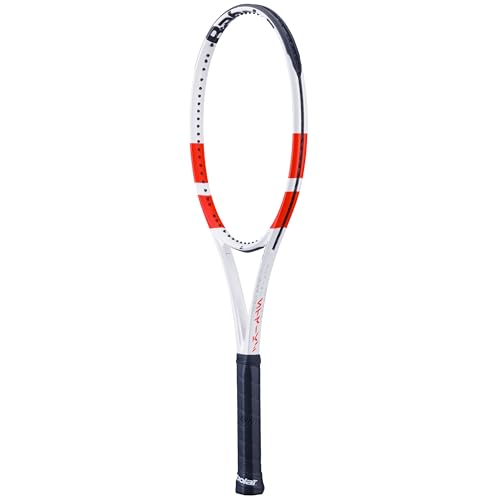 Babolat Pure Strike 98 18x20 Tennis Racquet (4th Gen) - Strung with 16g Babolat Syn Gut at Mid-Range Tension - size: 4 3/8" Grip